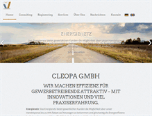 Tablet Screenshot of cleopa.de